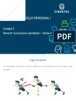 PPT Unidad 02 Tema 09 2020 01 Desarrollo Personal I (2241)