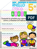 5°CUADERNILLO DIDACTICO Abril 2020