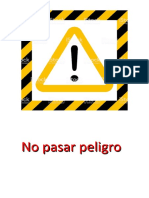 No Pasar Peligro