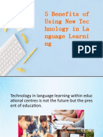 5 Benefits of Using New Tec Hnology in La Nguage Learni NG