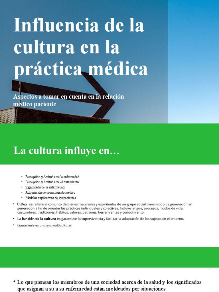 Influencia de La Cultura en La Práctica Médica (Clase 5) | PDF ...