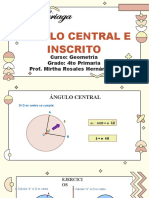 Angulo Inscrito y Central 4to