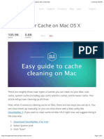 How To Clear Cache On Mac OS. Delete Cache Files On MacBook, IMac or Mac Mini