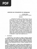 Aspectos do Fundamento do Esperanto