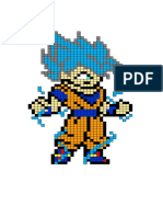 Arte Pixeleado Goku