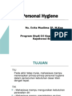 PERSONAL HYGIENE OPTIMIZATION