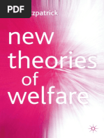 (Tony Fitzpatrick) New Theories of Welfare