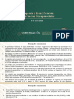 INFORMEBÚSQUEDA8ABRIL2021-Búsqueda e Identificación de Personas Desaparecidas