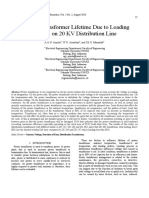 Study of Transformer Lifetime Due To Loading Process On 20 KV Distribution Line