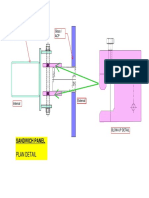 Sandwich Panel - Plan View (Connection Detail)