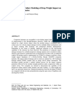 3D Progressive Failure Modeling of Drop-Weight Impact On Composite Laminates