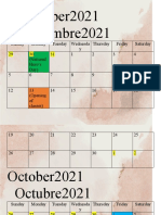 Calendar Format