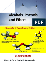 Alcohols, Phenols and Ethers 2