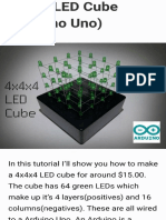 LED CUBE  4x4x4
