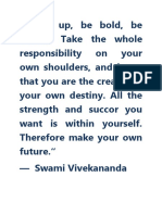 Vivekanandha Message English