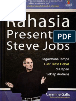 Rangkuman The Presentation Secrets of Steve Jobs