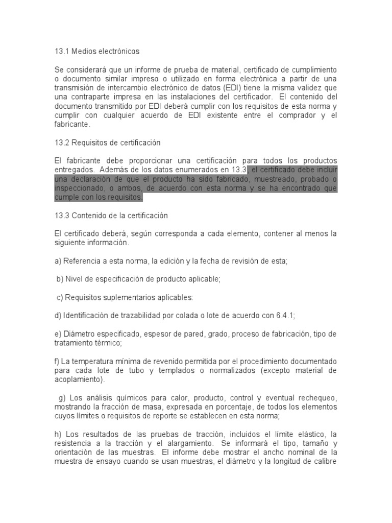 Capitulo 13 norma api 5ct 10 edi pdf dureza tratamiento a base de