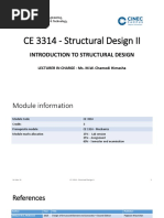 Introduction To Structural Design