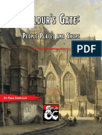 Baldur's Gate:: People Places and Shops