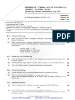 Physics Backlog Exam