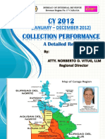 3rd Quarter Collection Report CY 2012