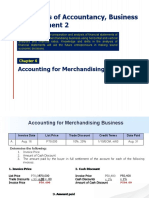 1 Accounting For Merchandising Business