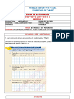 Interpretación física de la primera y segunda derivada en matemáticas 2BGU