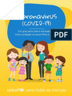 UNICEF Guia para pais e educadores sobre Coronavirus