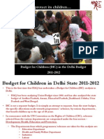 Delhi Fails To Protect Its Children - BFC 2011-12