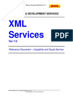 XMLServices7.0 CapabilityAndQuoteService