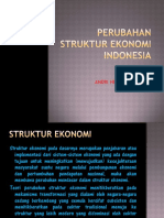 Pertemuan 5 Perubahan Struktur Ekonomi Indonesia