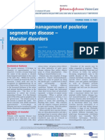 Optometric Management of Posterior Segment Eye Disease Macular Disorders