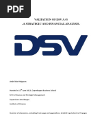 DSV Valuation 2012 Report