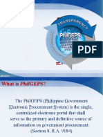 Phil G E P S: Ippine Overnment Lectronic Rocurement Ystem