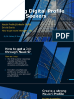 Create a Strong Digital Profile for Job Seekers
