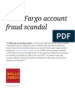 Wells Fargo Account Fraud Scandal - Wikipedia