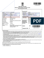 Apply for Indian passport online appointment receipt