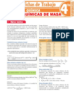 Unidades Quimicas de Masa para Cuarto Grado de Secundaria