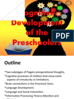 Cognitive Development of The Preschoolers