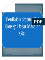 Pertemuan 4 Konsep Dasar Masalah Gizi