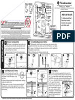Fluidmaster 800P-48GB Dual Flush Push Button Installation Instructions