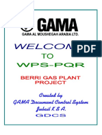 Berri Gas Plant Project For Wps - PQR