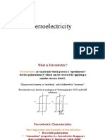 Ferroelectricity