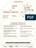 Environmental Scanning & Industry Analysis