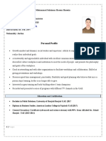 Mohamad Sulaiman CV