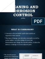 Cleaning and Corrosion Control: Prelim