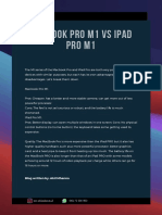 Macbook Pro M1 Vs IPad Pro M1