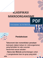 Klasifikasi Mikroorganisme