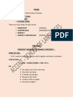 3.1) Present Indefinite Tense PDF