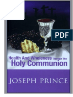 Santacomunion e Integridad Por Joseph Prince